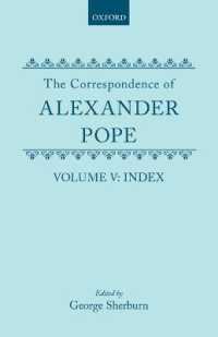 The Correspondence of Alexander Pope : Volume V: Index