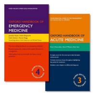 Oxford Handbook of Emergency Medicine + Oxford Handbook of Acute Medicine (Oxford Handbooks) （9 PCK）