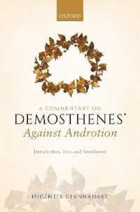 A Commentary on Demosthenes' against Androtion : Introduction, Text, and Translation