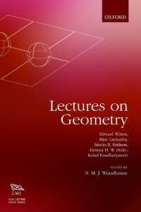 Lectures on Geometry (Clay Lecture Notes)