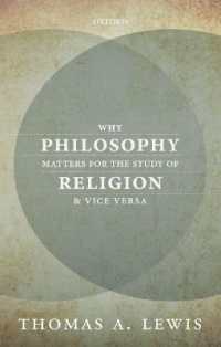 なぜ哲学と宗教学はお互いに貢献できるのか<br>Why Philosophy Matters for the Study of Religion--and Vice Versa