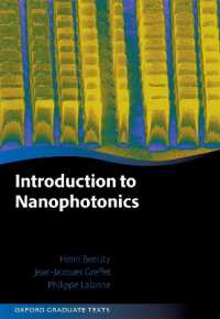 ナノフォトニクス入門<br>Introduction to Nanophotonics (Oxford Graduate Texts)