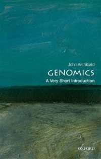 VSI遺伝学<br>Genomics : A Very Short Introduction (Very Short Introductions)