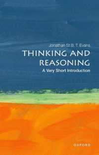 VSI思考と推論<br>Thinking and Reasoning: a Very Short Introduction (Very Short Introductions)