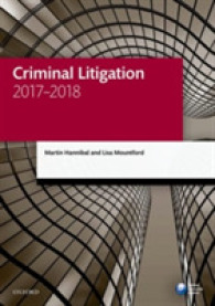 Criminal Litigation 2017-2018 （13TH）