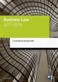 Business Law 2017-2018 (Legal Practice Course Manuals) （25 PAP/PSC）