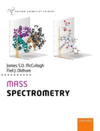 質量分析法入門<br>Mass Spectrometry (Oxford Chemistry Primers)