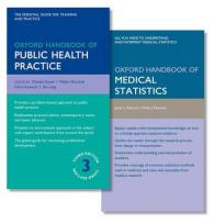 Oxford Handbook of Public Health Practice + Oxford Handbook of Medical Statistics (Oxford Handbooks) （3 PCK REP）