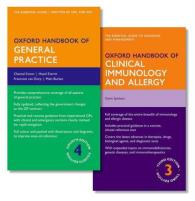 Oxford Handbook of General Practice / Oxford Handbook of Clinical Immunology and Allergy (Oxford Handbooks) （4 PCK）