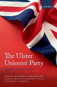 The Ulster Unionist Party : Country before Party?