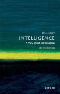 VSI知能（第２版）<br>Intelligence: a Very Short Introduction (Very Short Introductions) （2ND）