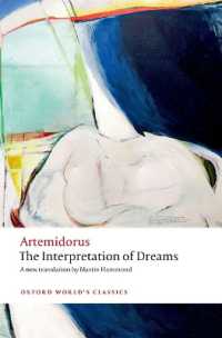 アルテミドロス『夢判断の書』（英訳）<br>The Interpretation of Dreams (Oxford World's Classics)