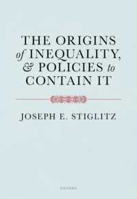 Ｊ．スティグリッツ著／格差の起源<br>The Origins of Inequality