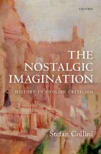 望郷的想像力：イギリス批評史<br>The Nostalgic Imagination : History in English Criticism