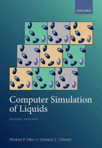 液体の計算シミュレーション（第２版）<br>Computer Simulation of Liquids : Second Edition （2ND）