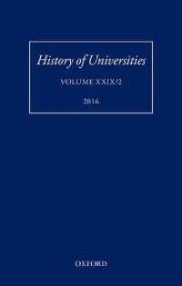 History of Universities : Volume XXIX / 2 (History of Universities Series)