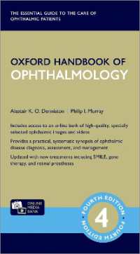 Oxford Handbook of Ophthalmology (Oxford Medical Handbooks) （4TH）