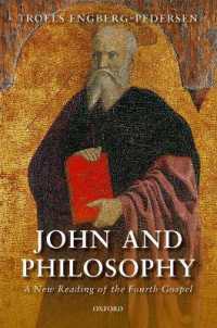 John and Philosophy : A New Reading of the Fourth Gospel