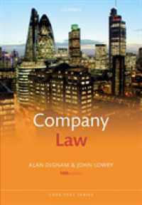 英国会社法（第１０版）<br>Company Law (Core Texts) （10TH）