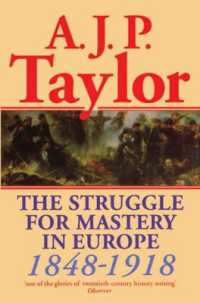 The Struggle for Mastery in Europe, 1848-1918 (Oxford History of Modern Europe)