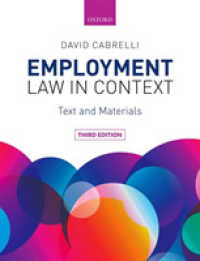 労働法とその背景（第３版）<br>Employment Law in Context （3TH）