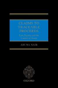 Claims to Traceable Proceeds : Law, Equity, and the Control of Assets