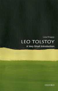 VSIトルストイ<br>Leo Tolstoy: a Very Short Introduction (Very Short Introductions)