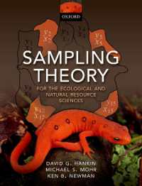 生態・自然資源科学のための標本理論<br>Sampling Theory : For the Ecological and Natural Resource Sciences