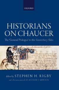 中世史家たちが読むチョーサー『カンタベリー物語』序詞<br>Historians on Chaucer : The 'General Prologue' to the Canterbury Tales