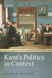 カントの政治哲学とそのコンテクスト<br>Kant's Politics in Context