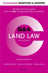 Concentrate Q&A Land Law : Revision (Concentrate Questions & Answers) （2 STG）