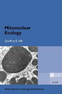 Mitonuclear Ecology (Oxford Series in Ecology and Evolution)