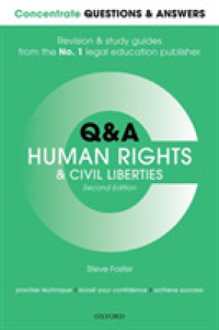 Concentrate Questions and Answers Human Rights and Civil Liberties : Law Q&A Revision and Study Guide (Concentrate Questions & Answers)