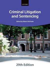 Criminal Litigation and Sentencing （29TH）