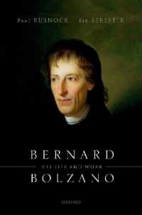 Bernard Bolzano : His Life and Work
