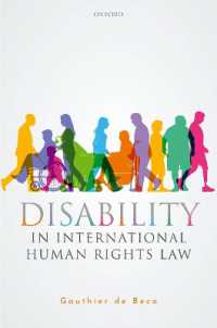 国際人権法における障害<br>Disability in International Human Rights Law