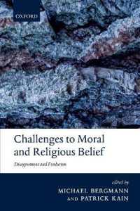 Challenges to Moral and Religious Belief : Disagreement and Evolution