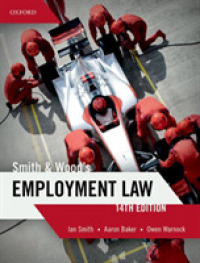 英国労働法（第１４版）<br>Smith & Wood's Employment Law （14TH）