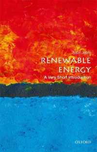 VSI再生可能エネルギー<br>Renewable Energy: a Very Short Introduction (Very Short Introductions)