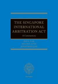The Singapore International Arbitration Act : A Commentary