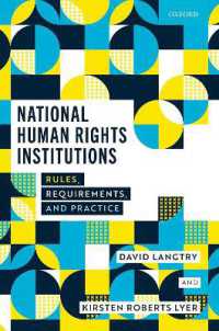 世界各国の人権機関<br>National Human Rights Institutions : Rules, Requirements, and Practice