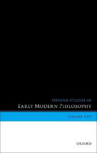 Oxford Studies in Early Modern Philosophy, Volume VIII (Oxford Studies in Early Modern Philosophy)