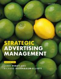 戦略的広告管理（第６版）<br>Strategic Advertising Management （6TH）