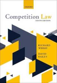英国競争法（第１０版）<br>Competition Law （10TH）