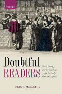 Doubtful Readers : Print, Poetry, and the Reading Public in Early Modern England