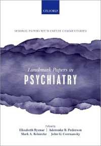 Landmark Papers in Psychiatry (Landmark Papers in)