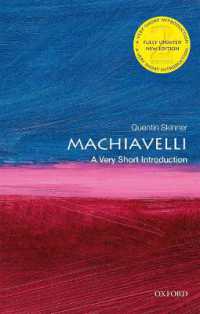 Ｑ．スキナー著／VSIマキアヴェッリ（第２版）<br>Machiavelli : A Very Short Introduction (Very Short Introductions) （2ND）