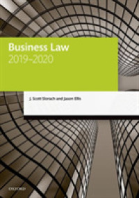 Business Law 2019-2020 (Legal Practice Course Manuals)