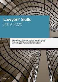 Lawyers' Skills (Legal Practice Course Manuals) （22TH）
