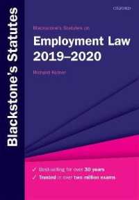 Blackstone's Statutes on Employment Law 2019-2020 (Blackstone's Statute)